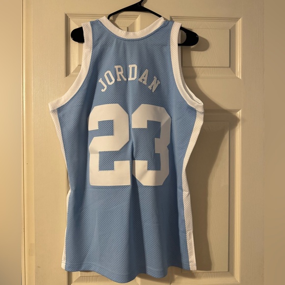 Mitchell & Ness Light Blue and White Jersey - Picture 2 of 4